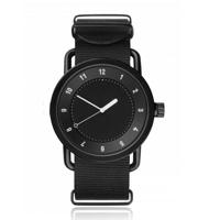 Retro Herenhorloge van LGT JWLS met Nylon Canvas Band Zwart Retro Herenhorloge van LGT JWLS met Nylon Canvas Band Zwart
