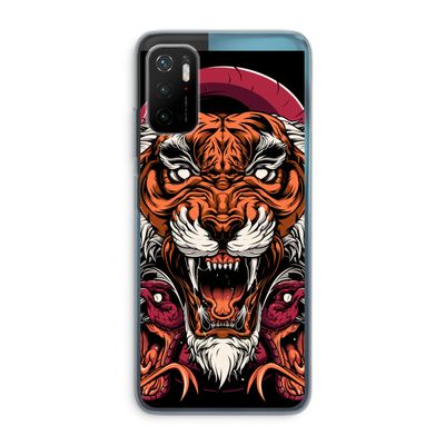 Tiger and Rattlesnakes: Xiaomi Poco M3 Pro 5G Transparant Hoesje