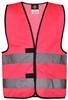 Korntex KX200 Kids´ Hi-Vis Safety Vest Aarhus - Neon Pink - S (7-12 years)