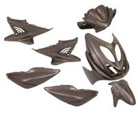 Edge plaatset aerox tot bj. 2014 9 delig audi bruin metallic