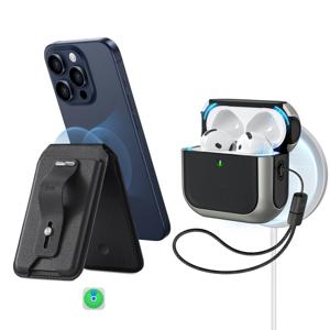 Orbit Hybrid Everyday-Carry Bundle for AirPods 4 - Titanium