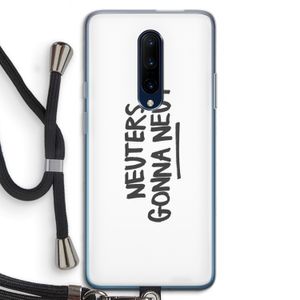 Neuters: OnePlus 7 Pro Transparant Hoesje met koord