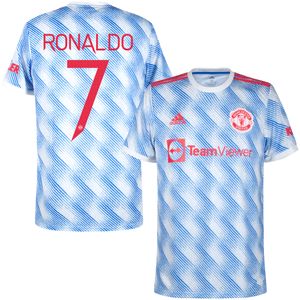 Manchester United Shirt Uit 2021-2022 + Ronaldo 7 (Cup Bedrukking)