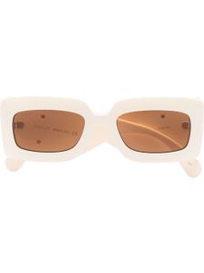 Gucci Eyewear lunettes de soleil à monture rectangulaire - Tons neutres