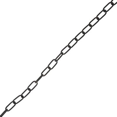 Sierketting zw gelakt 15x2 p/m - Deltafix