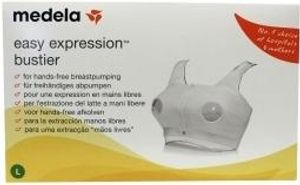 Medela Bustier easy expression wit maat L (1 st)