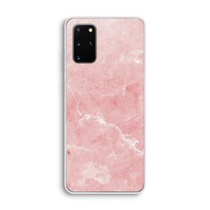 Roze marmer: Samsung Galaxy S20 Plus Transparant Hoesje