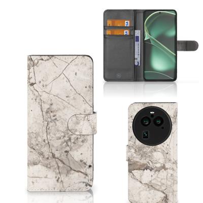 OPPO Find X6 Pro | Bookcase | Marmer Beige