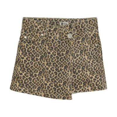 Daily7 winter skort meisjes - zand - animal/Twill