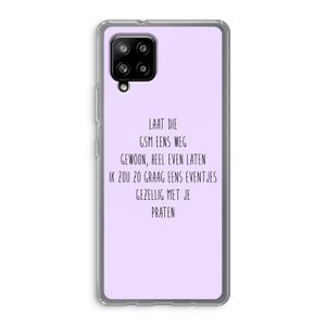 GSM: Samsung Galaxy A42 5G Transparant Hoesje