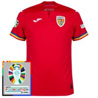Roemenië Shirt Uit 2023-2024 + Euro 2024 Badges