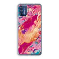 Pastel Echoes: Motorola Moto G9 Plus Transparant Hoesje