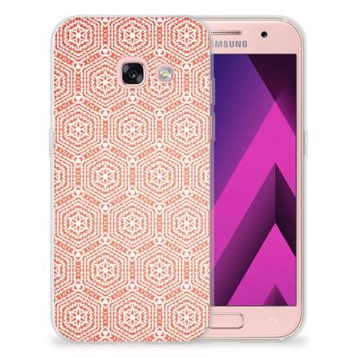 Samsung Galaxy A3 2017 | TPU bumper | Pattern Orange