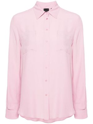 PINKO chemise à boutonnière - Rose