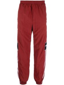 Martine Rose pantalon de jogging à empiècements - Rouge