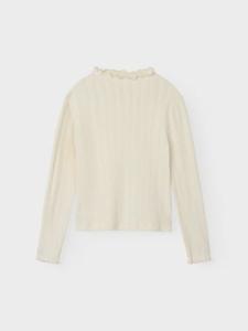 Name it zomer top meisjes - grijs - Nkfraria