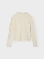 Name it zomer top meisjes - grijs - Nkfraria