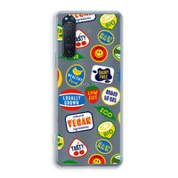 Fruitsticker: Sony Xperia 5 II Transparant Hoesje