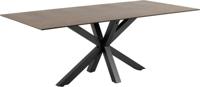 Eettafel Axel Rechthoek Keramiek Bruin 200cm - Giga Living