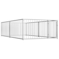 Hondenkennel voor buiten 200x400x100 cm