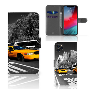 Apple iPhone 11 Pro Max Flip Cover New York Taxi