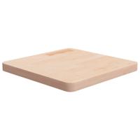 Tafelblad vierkant 50x50x4 cm onbehandeld massief eikenhout