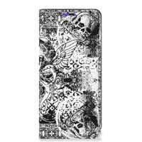 Mobiel BookCase Samsung Galaxy A22 4G | M22 Skulls Angel