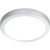 Led Plafondlamp - Plafondverlichting - Trion Sonta - 24w - Warm Wit 3000k - Dimbaar - Rond - Mat Wit - Aluminium - thumbnail