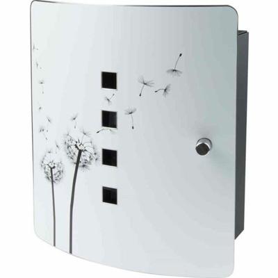 Sleutelkastje Burg-Wachter 6204/10 Ni Pusteblume Wit Zwart