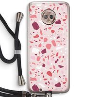 Terrazzo N°15: Motorola Moto G6 Transparant Hoesje met koord