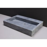 Forzalaqua Palermo Cloudy Marmer Gezoet 60x40x9 cm Zonder Kraangat