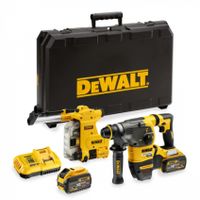 DeWalt DCH335X2-QW Accucombihamer SDS-Plus FlexVolt 54V 9,0Ah Li-Ion + D25304DH Afzuiging - DCH335X2-QW - thumbnail