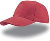 Atlantis AT501 Liberty Five Buckle Cap - Red - One Size