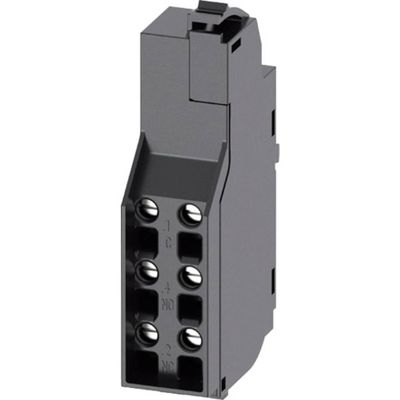 Siemens 3VA9988-0AA11 Hulpschakelaar 1 stuk(s) 2x wisselcontact Instelbereik (stroomsterkte): 10 A (max) Schakelspanning (max.): 600 V/AC (b x h x d) 14 x 56 x