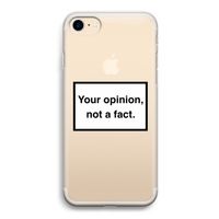 Your opinion: iPhone 7 Transparant Hoesje