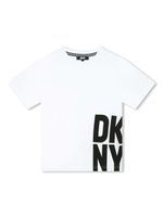 Dkny Kids t-shirt en coton à logo imprimé - Blanc - thumbnail