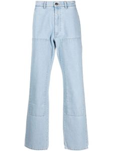 Winnie NY jean slim à patchs brodés - Bleu