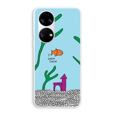 Aquarium: Huawei P50 Transparant Hoesje