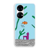 Aquarium: Huawei P50 Transparant Hoesje