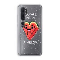 One In A Melon: Xiaomi Mi Note 10 Transparant Hoesje
