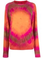 The Elder Statesman pull à motif tie dye - Rose - thumbnail