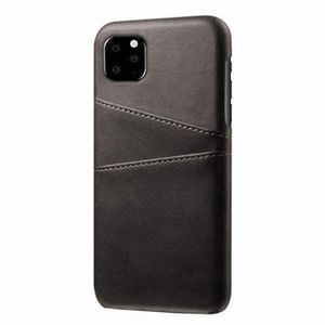 Casecentive Leren Wallet back case iPhone 11 Pro zwart - 8720153790055