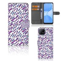 OPPO A73 5G | Telefoon Hoesje | Feathers Color