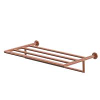 Handdoekrek Xenz Duero | 60 cm | 5 houders | Oud koper