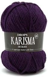 Drops Karisma Uni Colour 076 Donkerpaars