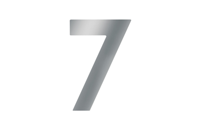 Metafranc Huisnummer 7 A2 120Mm - WU0424067