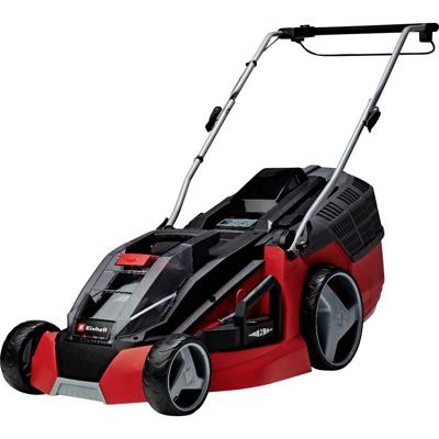 Einhell GE-CM 43 Li M Kit (2x4,0Ah) Accu-grasmaaier Accu Incl. accu, Incl. oplader, T-greep 36 V Snijbreedte max. 43 cm Geschikt voor 600 m²