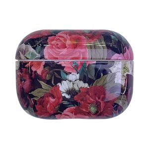Lunso - Hardcover hoes - AirPods Pro - Flower Painting