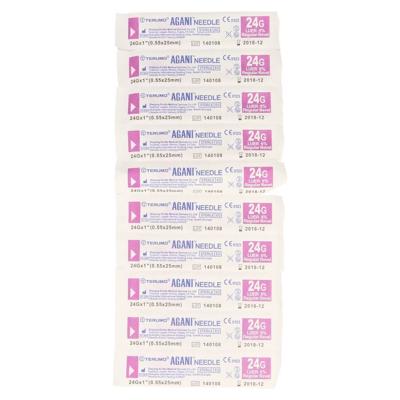 Terumo Naald Agani 24g 1 Rb Paars 10