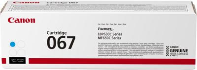 Canon toner 067, 1.250 pagina&apos;s, OEM 5101C002, cyaan